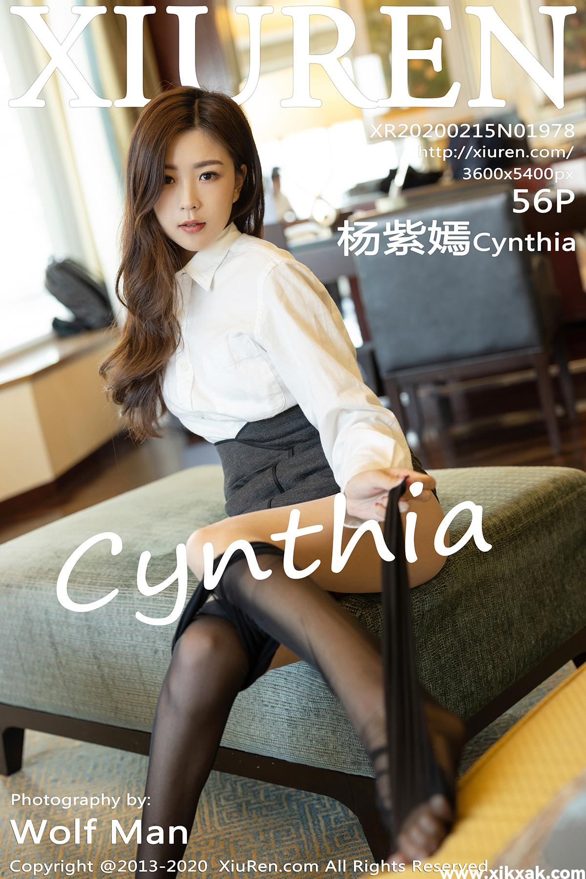 [Xiuren秀人网]XR20200215N01978 2020.02.15 NO.1978 OL上班御姐 杨紫嫣Cynthia[56 1P／273M]